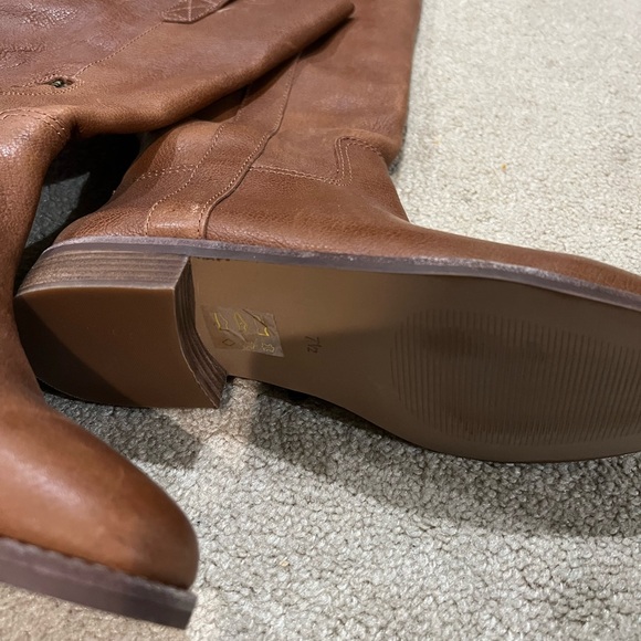 Madewell Brown Leather Women's Boots - Picture 6 of 8